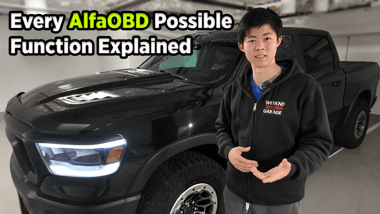 OBD II Reader Bluetooth- ALFA OBD Compatible