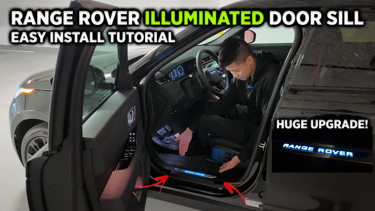 Range Rover Illuminated Door Sill Plate