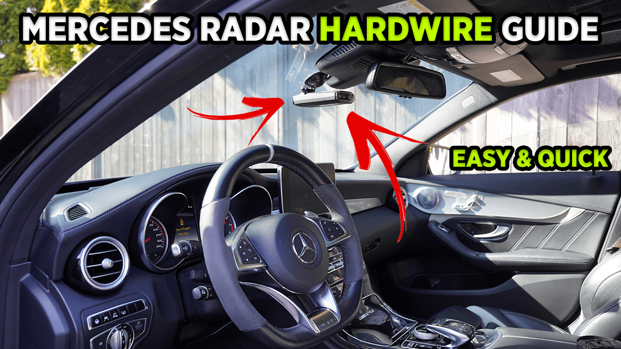 Radar Mirror Tap Hardwired Cable