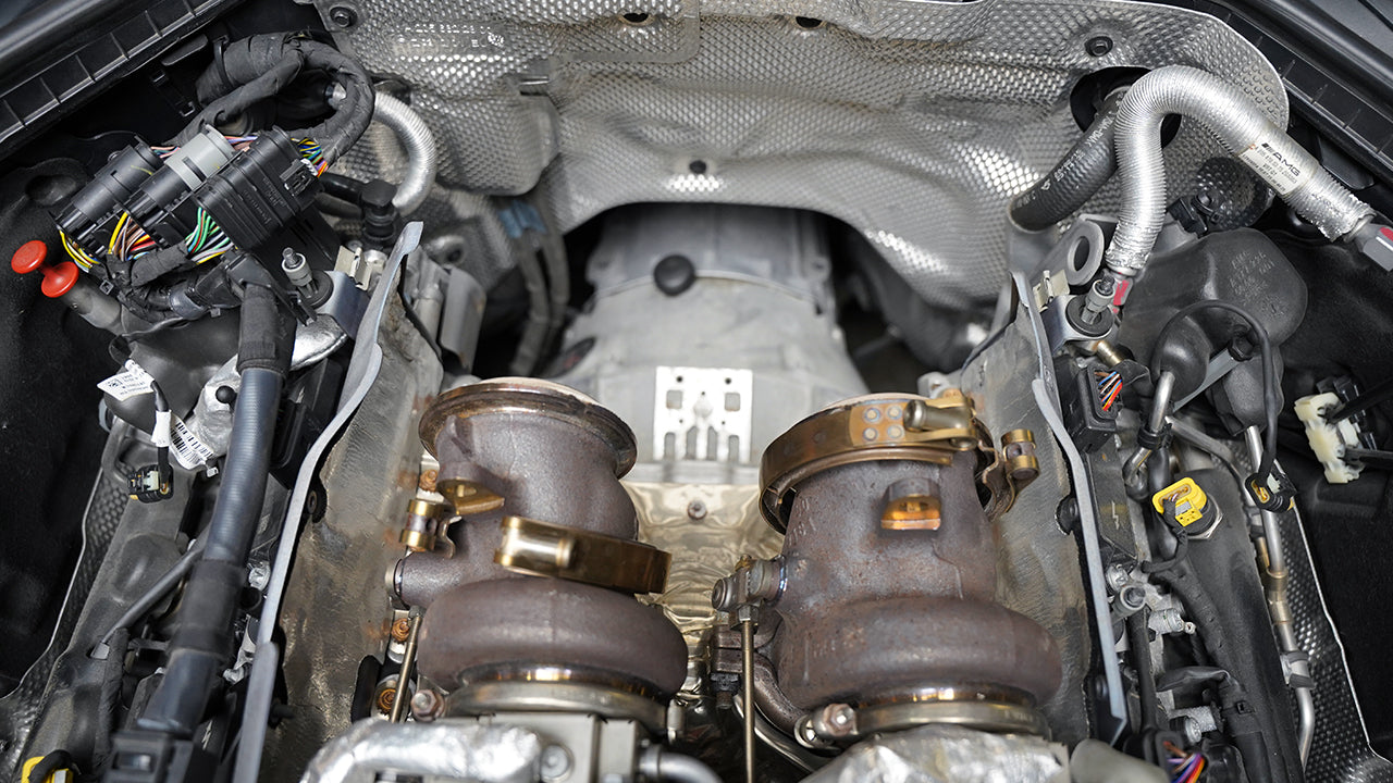 Mercedes-AMG C63S Catless Downpipes - Performance Exhaust Upgrade