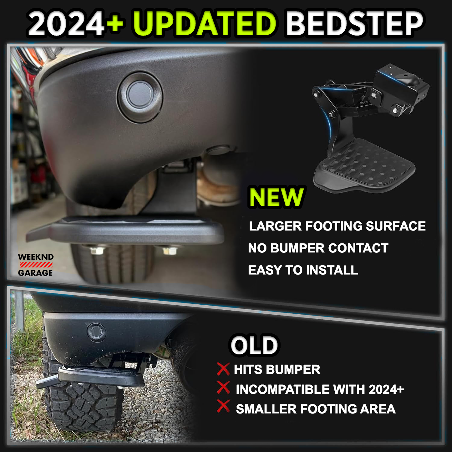 RAM 1500 2024+ UPDATED RETRACTBLE BEDSTEP